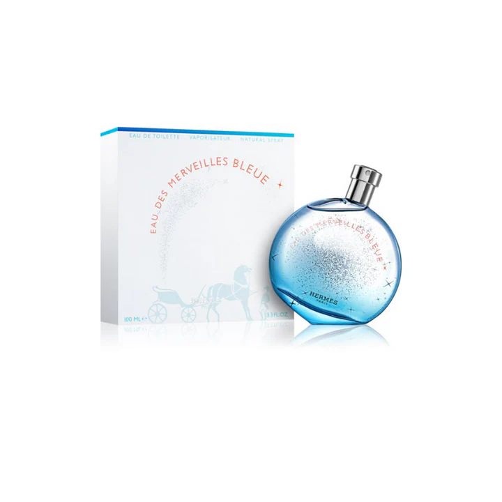 Hermès Eau des Merveilles Bleue Eau de Toilette – Aquatic Woody Fragrance for Women