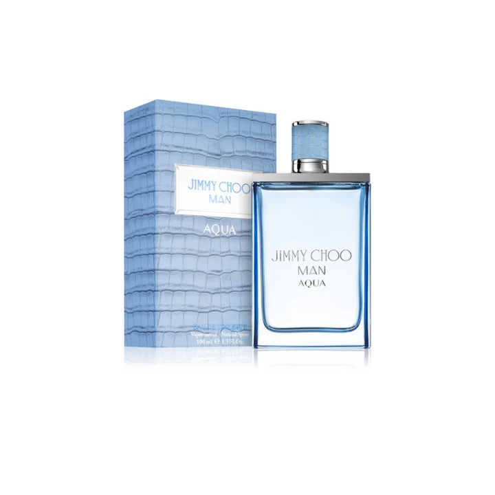 Jimmy Choo Man Aqua Eau de Toilette for Men | Fresh Aquatic Woody Scent