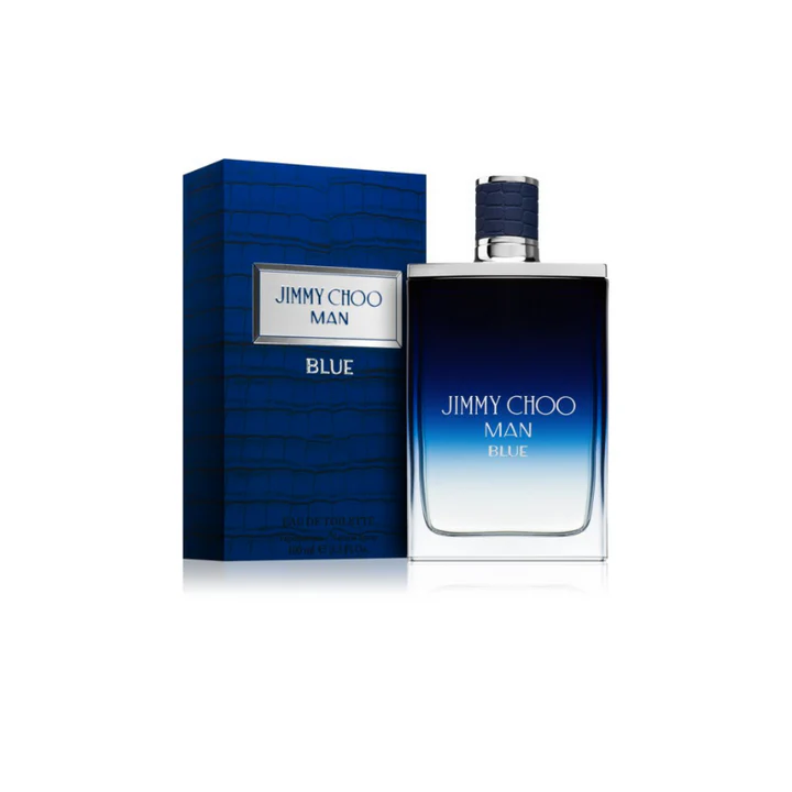 Jimmy Choo Man Blue Eau de Toilette for Men | Woody Aromatic Everyday Fragrance