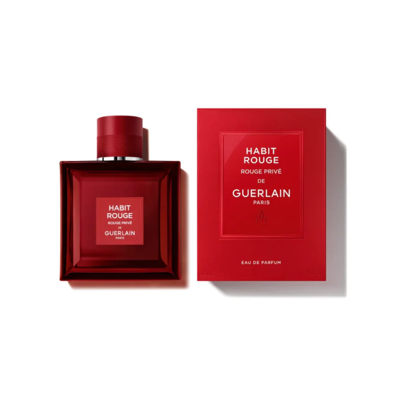 Guerlain Habit Rouge Privé Eau de Parfum – Luxurious Leather Amber Fragrance