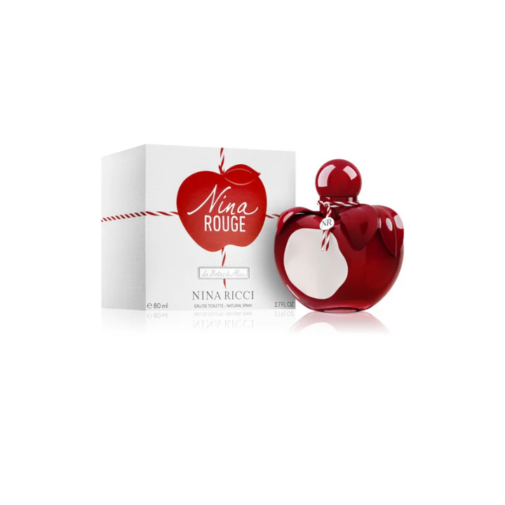 Nina Ricci Nina Rouge Eau de Toilette | Gourmand Floral Fragrance for Women