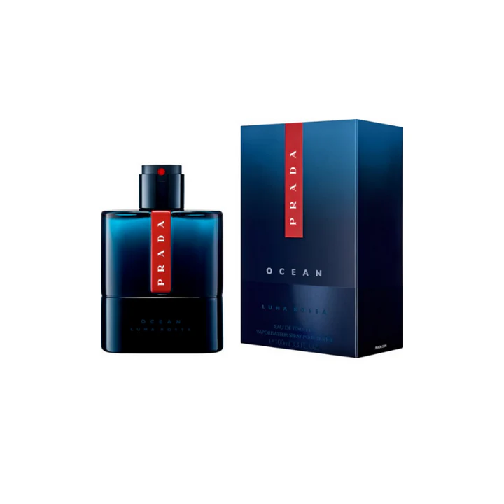 Prada Luna Rossa Ocean Eau de Parfum for Men | Fresh Fougère Fragrance