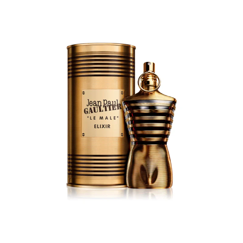 Jean Paul Gaultier Le Male Elixir – Intense Amber Spicy Men’s Fragrance