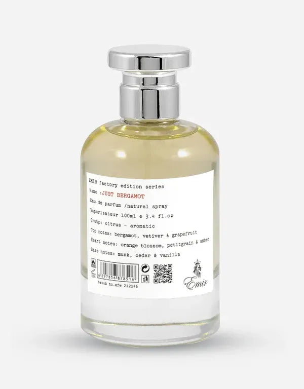 Emir Factory Edition Just Bergamot EDP 100ML