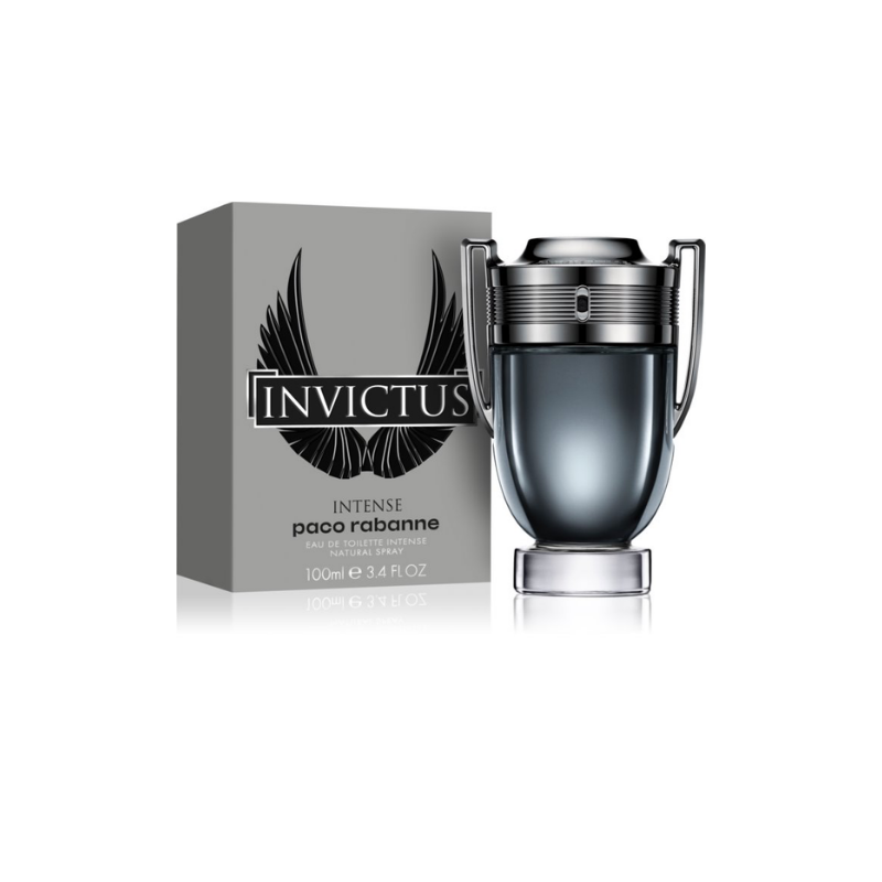 Paco Rabanne Invictus Intense Eau de Toilette for Men | Aromatic Woody Fragrance