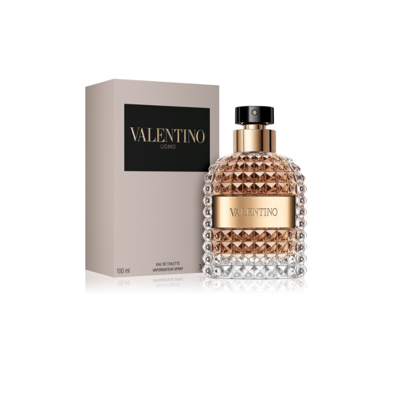 Valentino Uomo Eau de Toilette for Men – Leather Gourmand Elegance