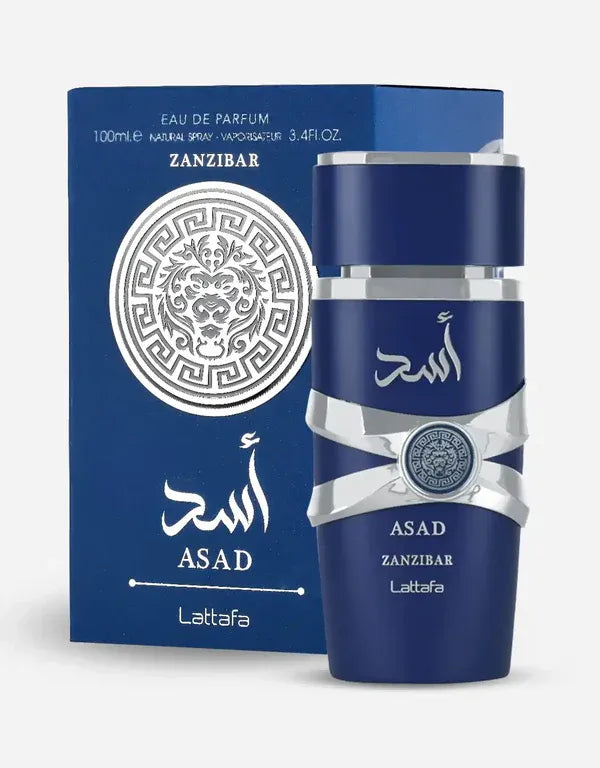 Lattafa Asad Zanzibar EDP 100ML for Men.
