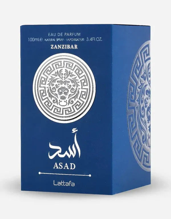 Lattafa Asad Zanzibar EDP 100ML for Men.